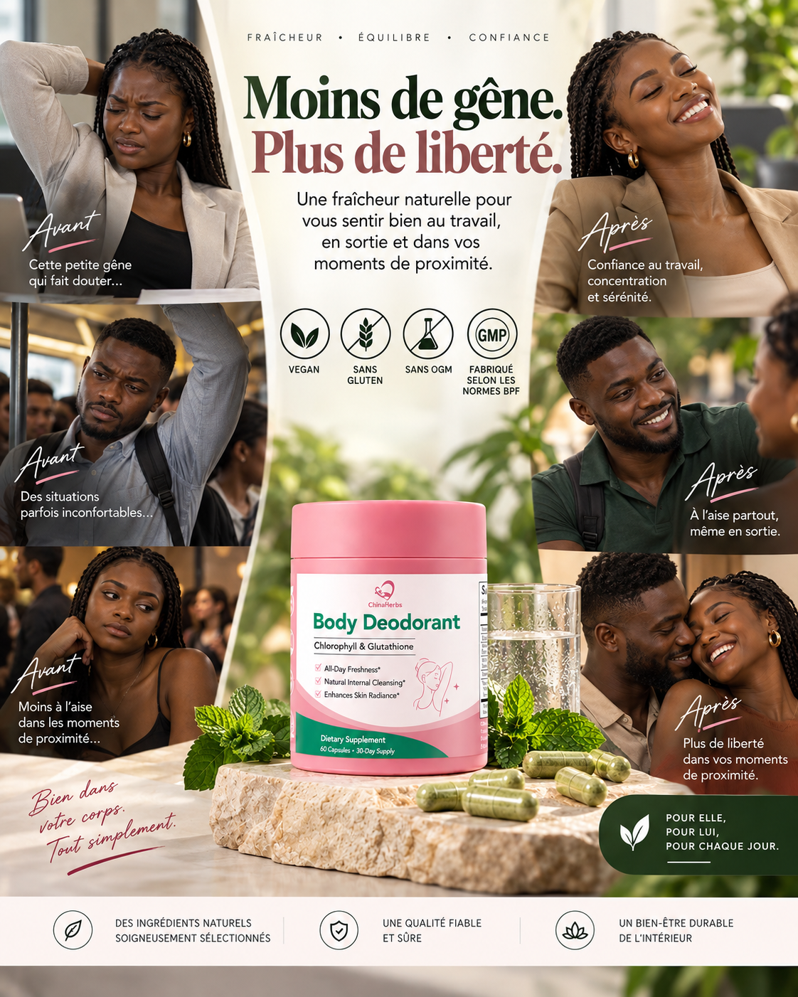 Body Deodorant — Moins De Gene Plus De Liberte