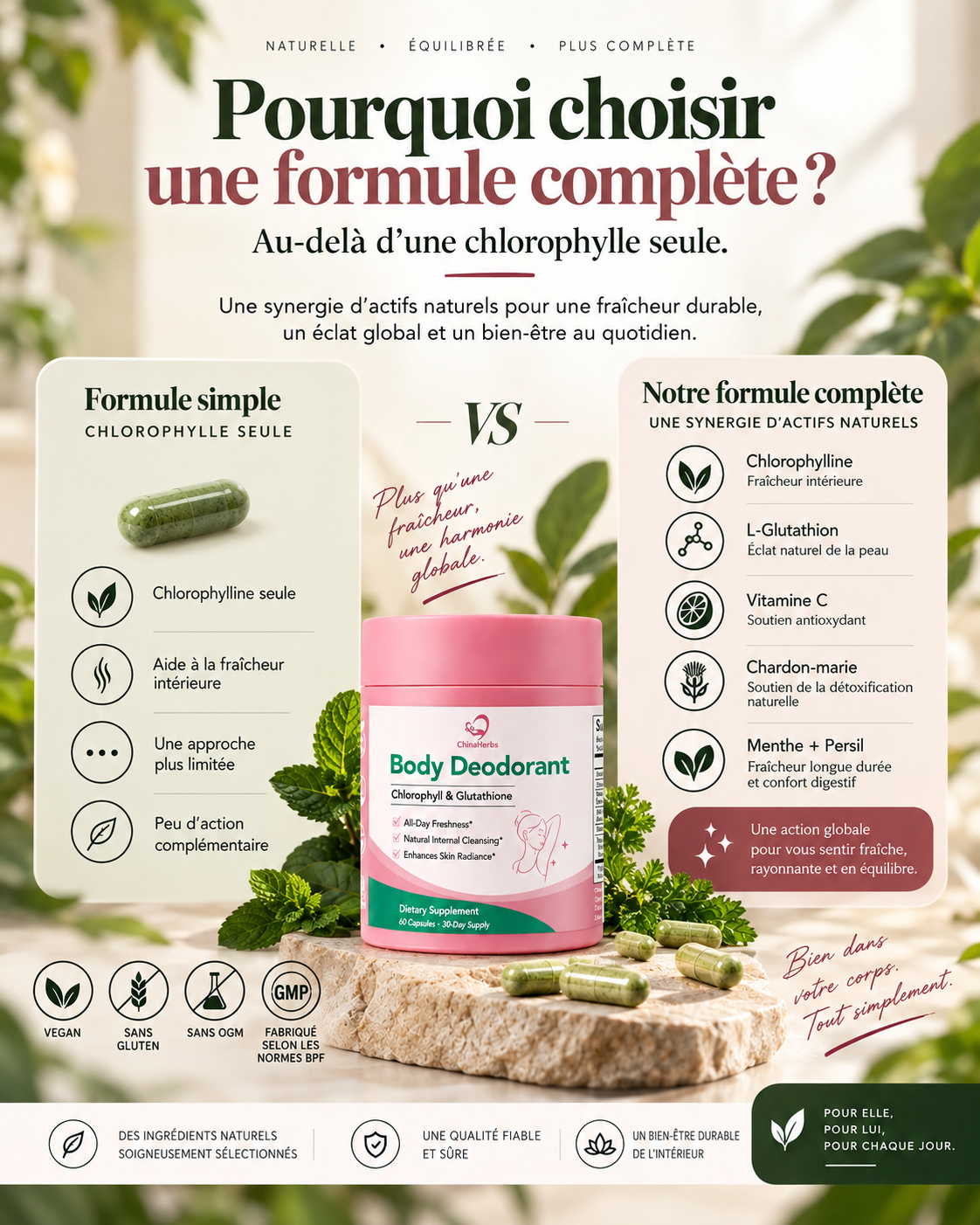 Body Deodorant — Comparatif Formule Complete