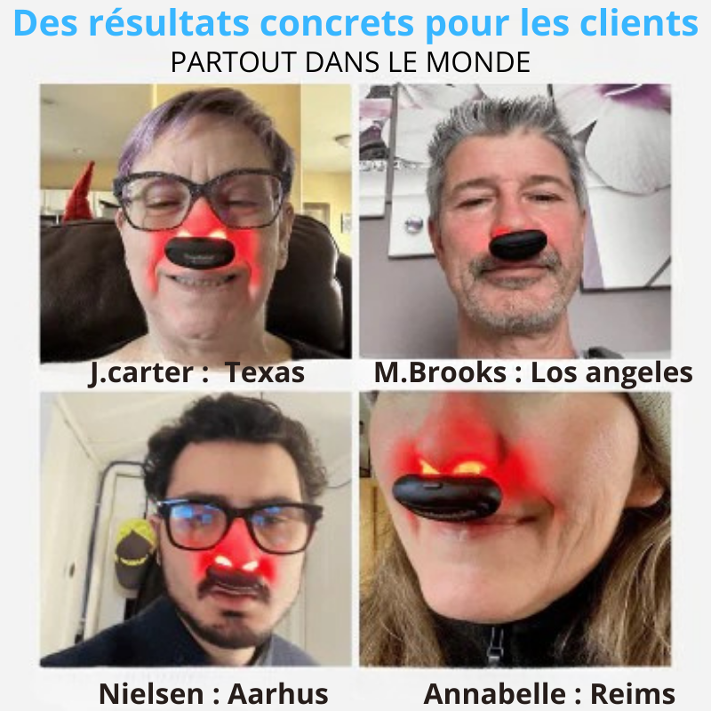 Instrument de thérapie nasale à lumière rouge Sinuslaser™