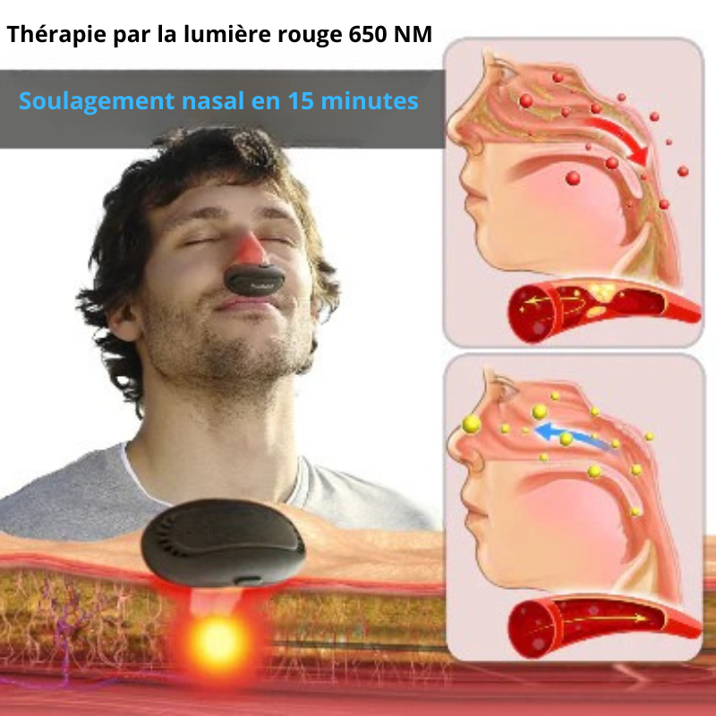 Instrument de thérapie nasale à lumière rouge Sinuslaser™