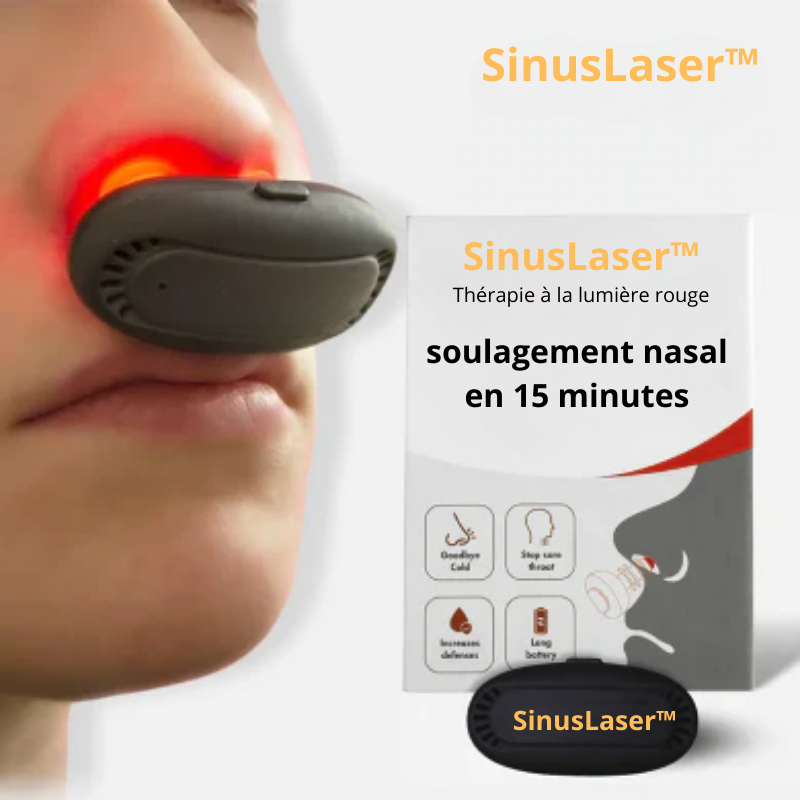 Instrument de thérapie nasale à lumière rouge Sinuslaser™
